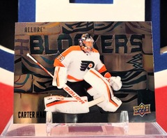 Carter Hart 2022-23 - Allure Blockers #Bl-4 Upper Deck